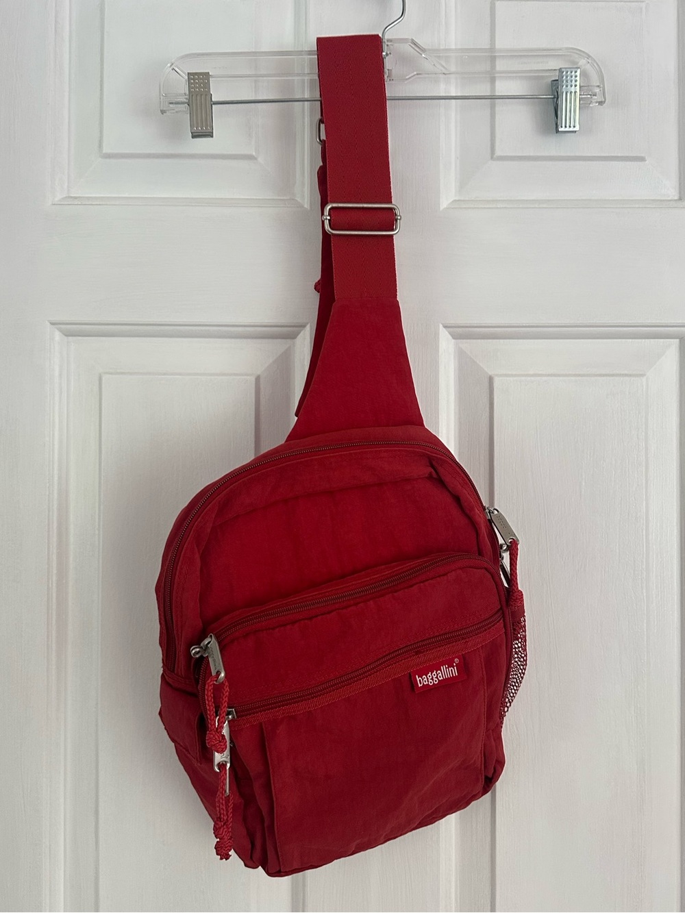 Baggallini Red Sling Shoulder Bag